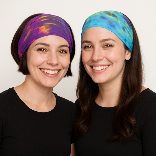 Tie Dye Bandana Hair Band