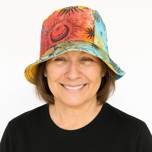 Rainbow Celestial Bucket Hat