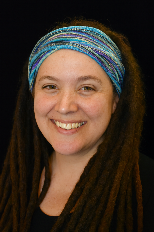 Double Length Striped Cotton Hair Band