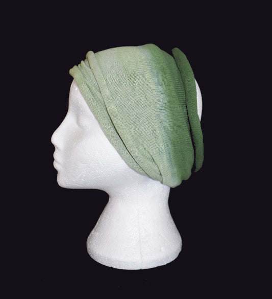 Double Length Tie Dye Cotton Hair Band