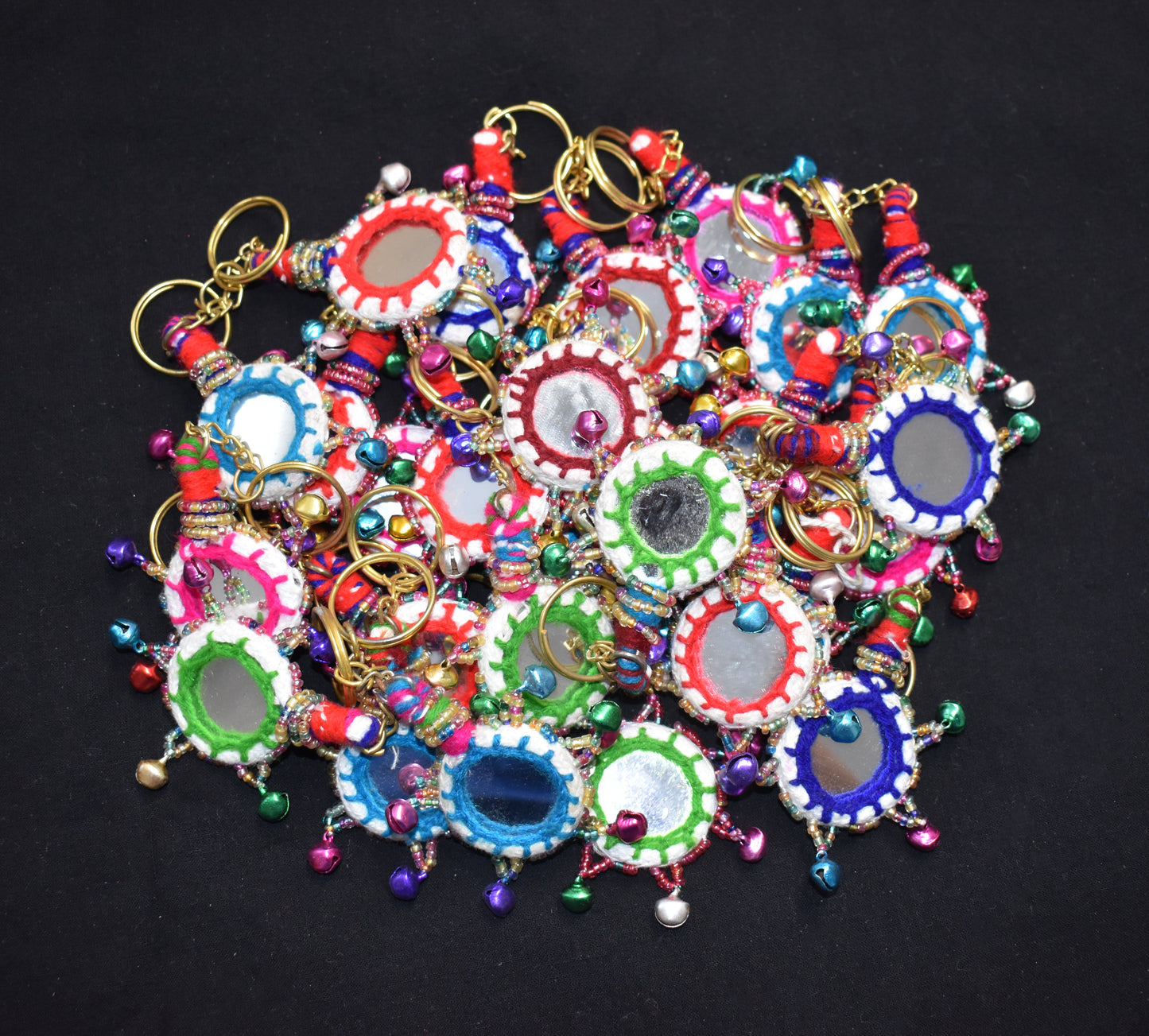 Recycled Mirror Keyring