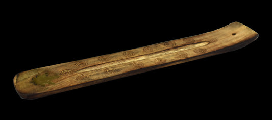 Hand Carved Leaf Wooden Ash Catcher