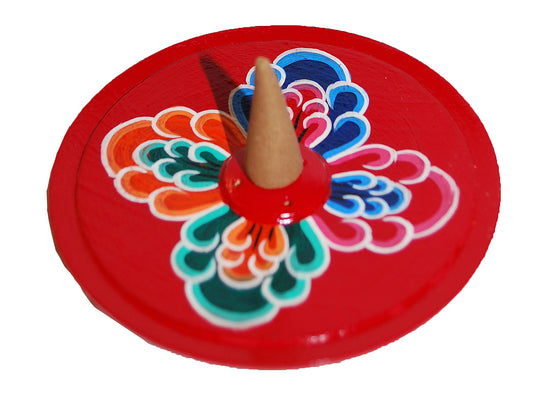 Round Flower Incense Holder