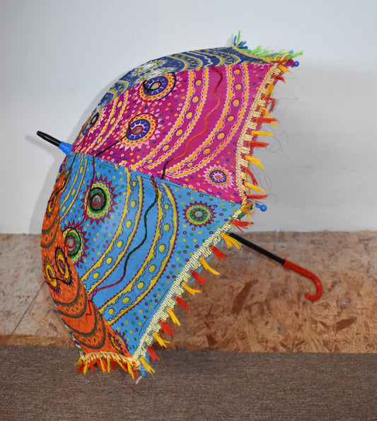 Patchwork Cotton Parasols