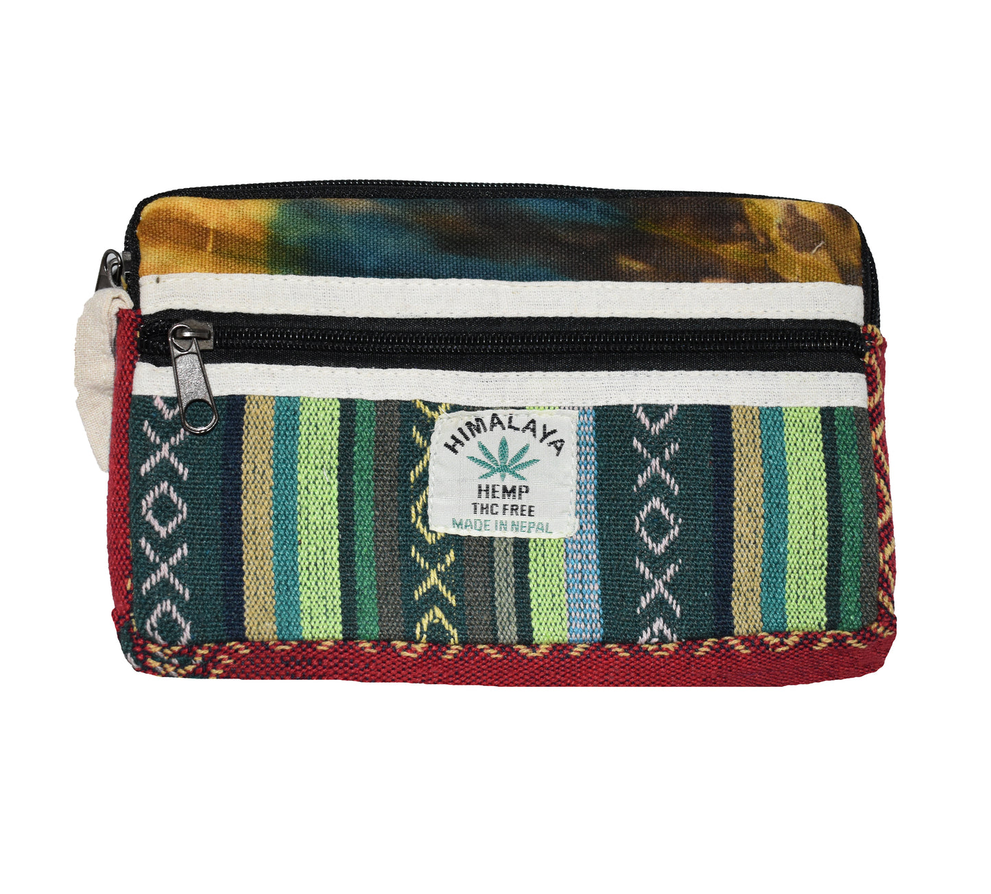 Large Woven Hemp Hemp Cotton Purse