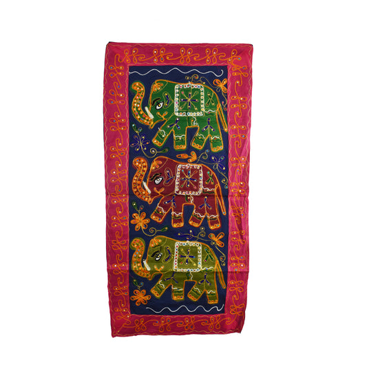 Elephant Wall Hanging Table Runner