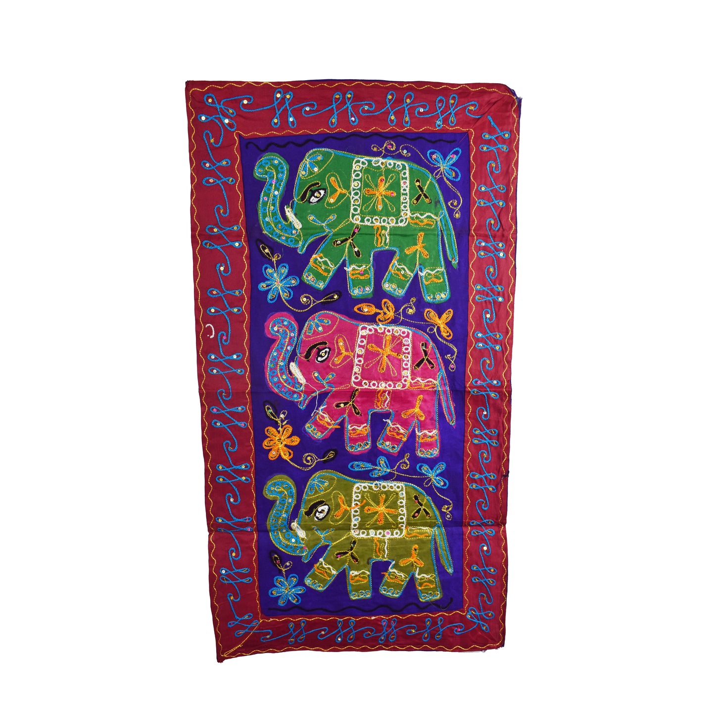 Elephant Wall Hanging Table Runner