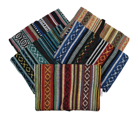 Woven Cotton Tobacco Pouch