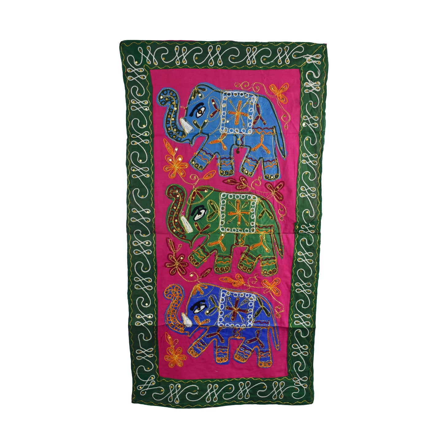 Elephant Wall Hanging Table Runner