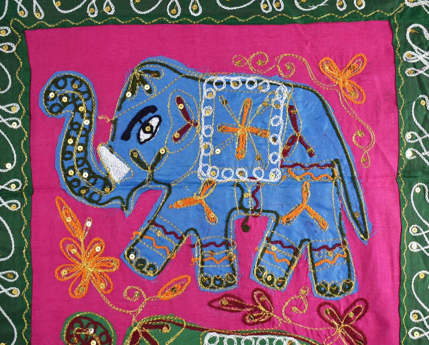 Elephant Wall Hanging Table Runner