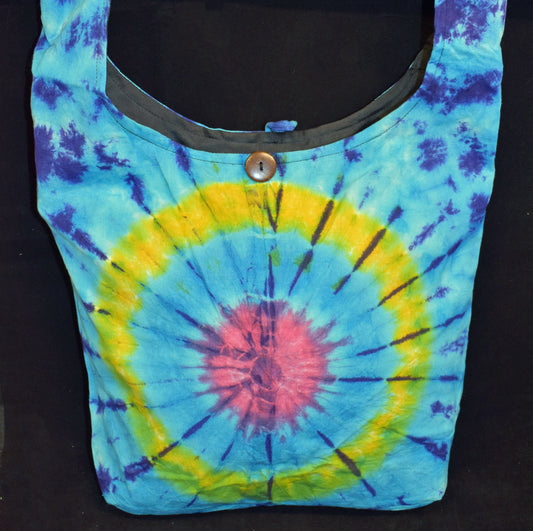 Tie Dye Cotton Monk Bag