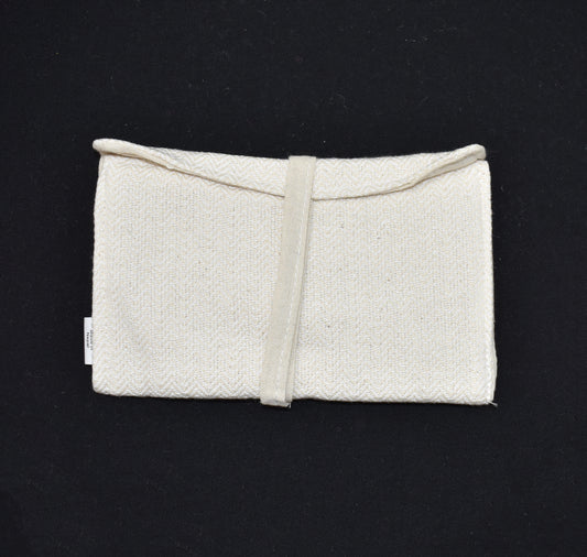 Woven Hemp & Cotton Tobacco Pouch