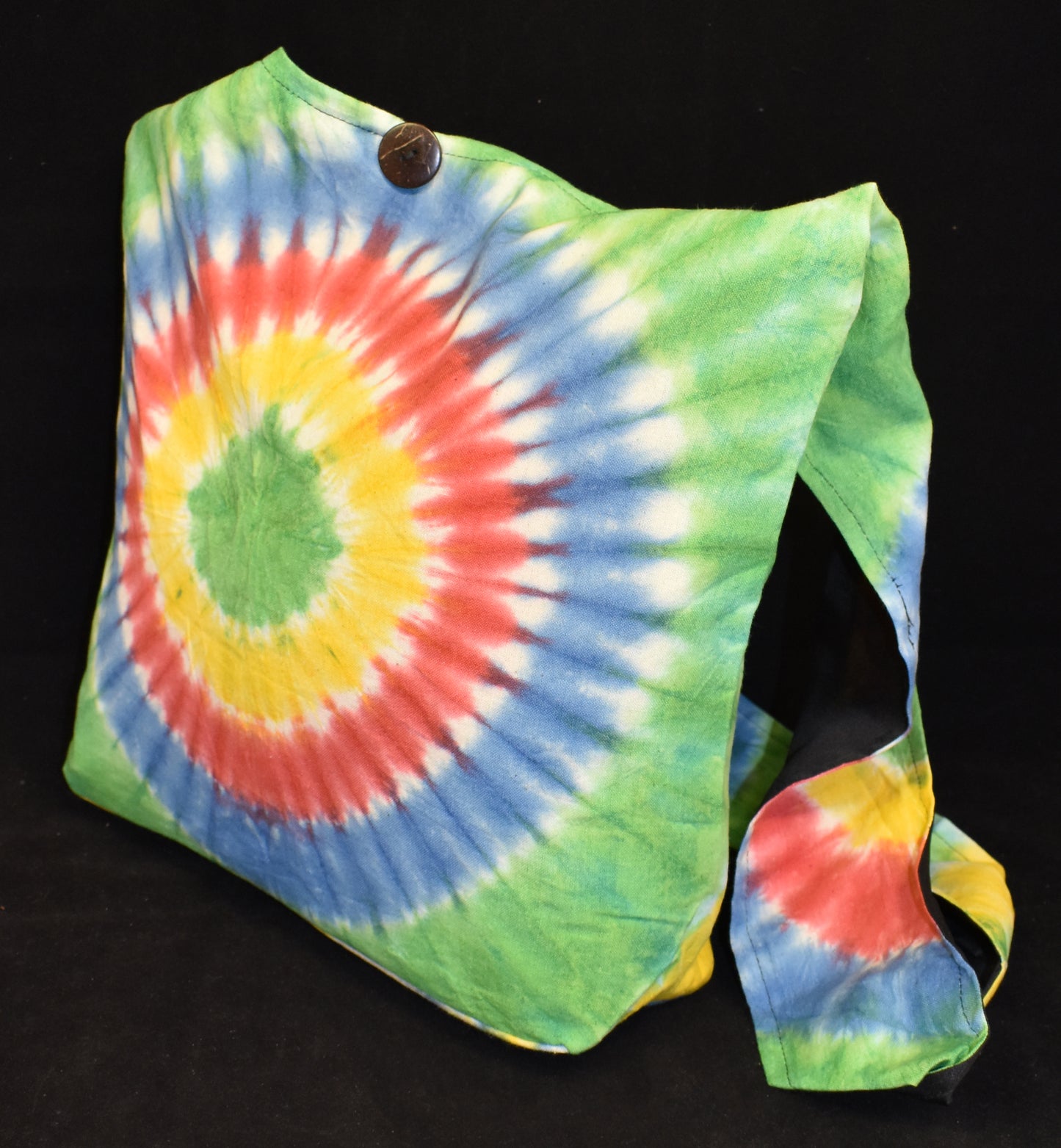 Tie Dye Cotton Monk Bag