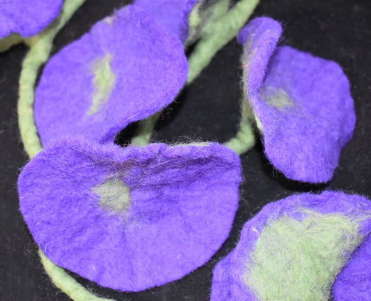 Felt Flower Garland
