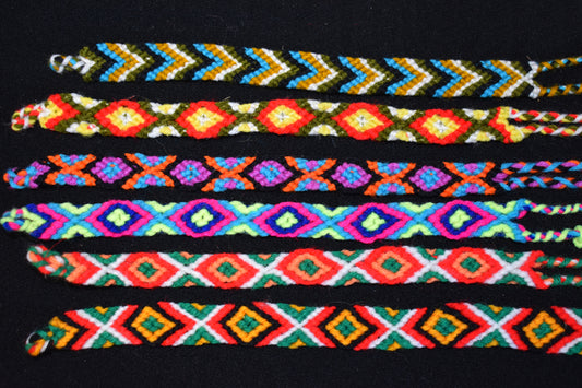 Hand Knotted Cotton Friendship Bracelet