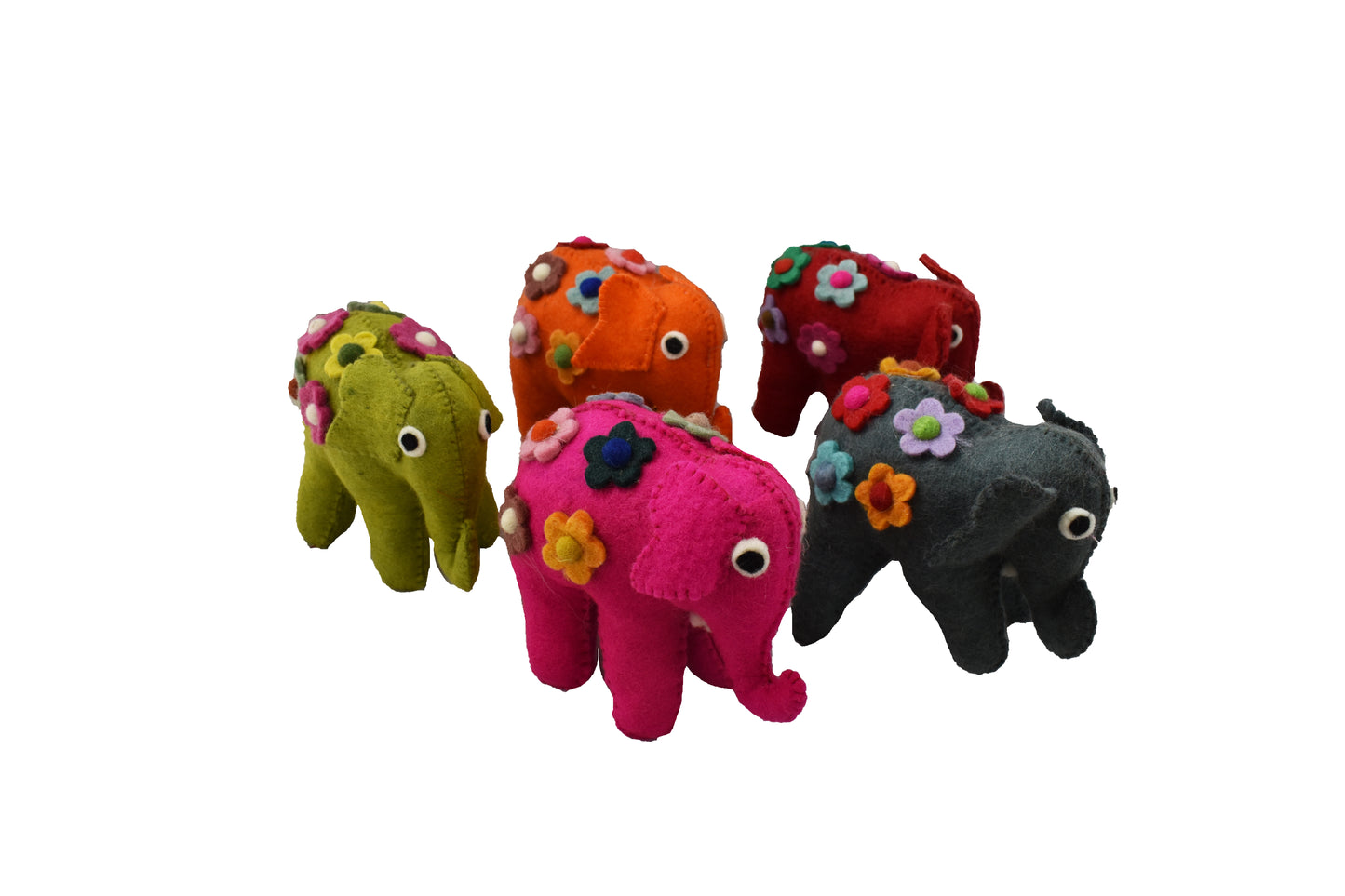 Large Felt Elephant
