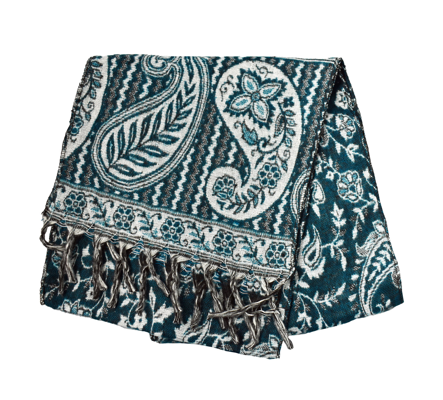 Paisley Fleece Scarf
