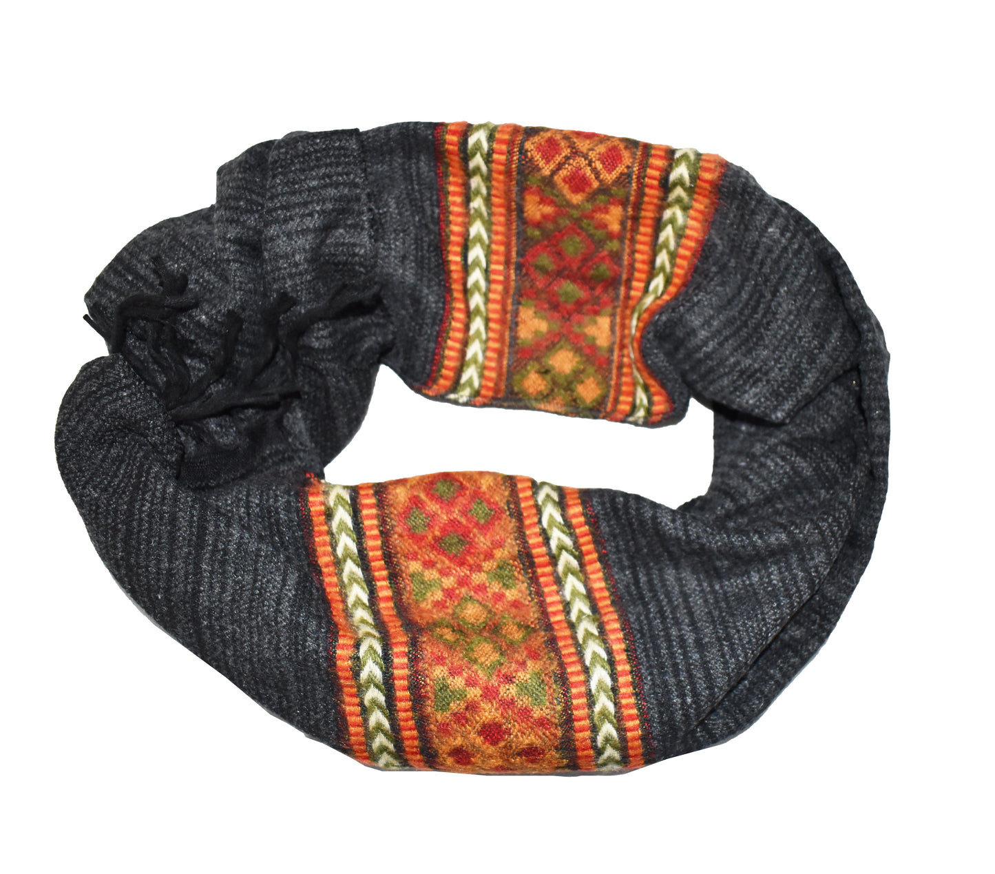 Blended Stripe Fleece Scarf