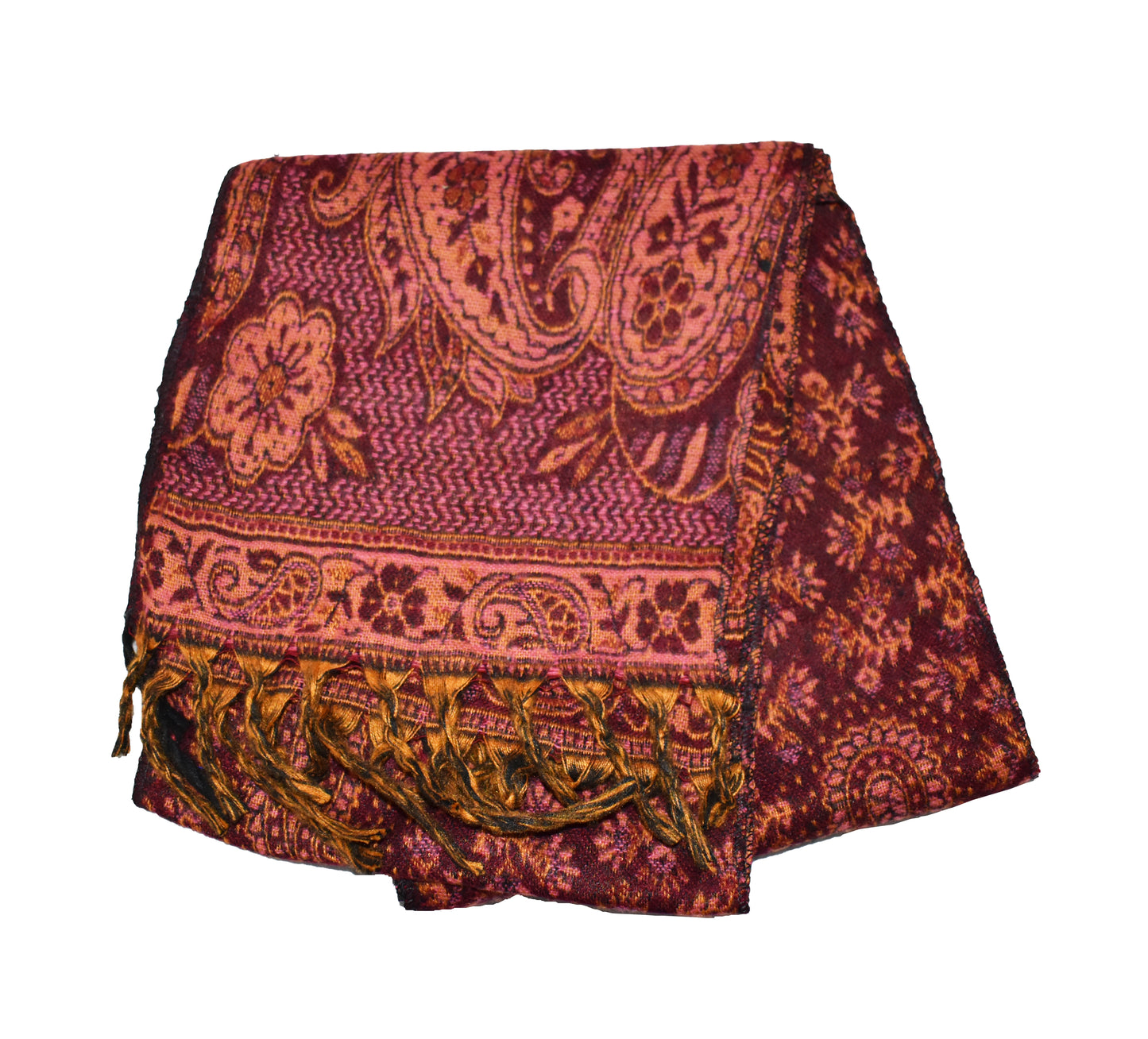 Paisley Fleece Scarf