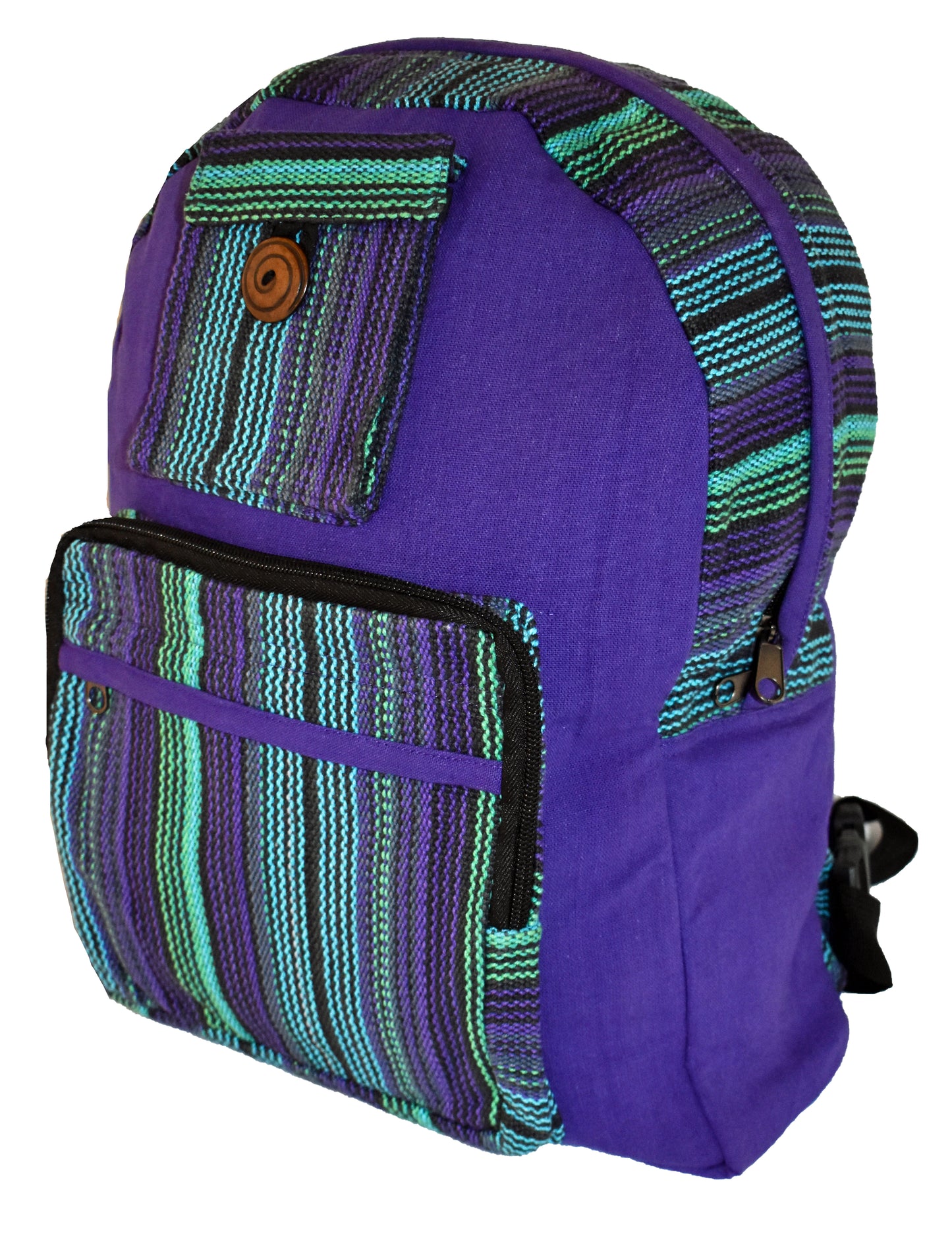Striped Cotton Back Pack