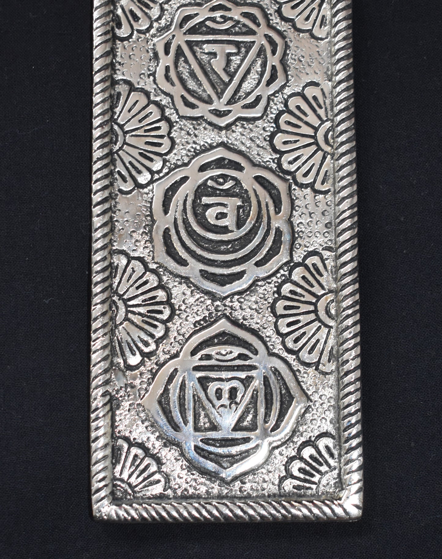 Large Recycled Aluminium Chakra Ash Catcher