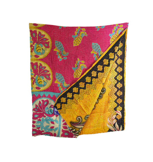 Kantha Cotton Throws