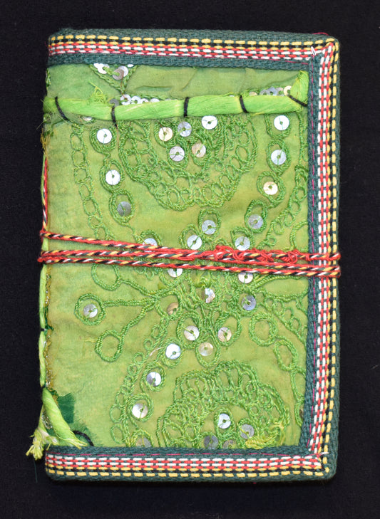 Sari Fabric Cover Notebooks