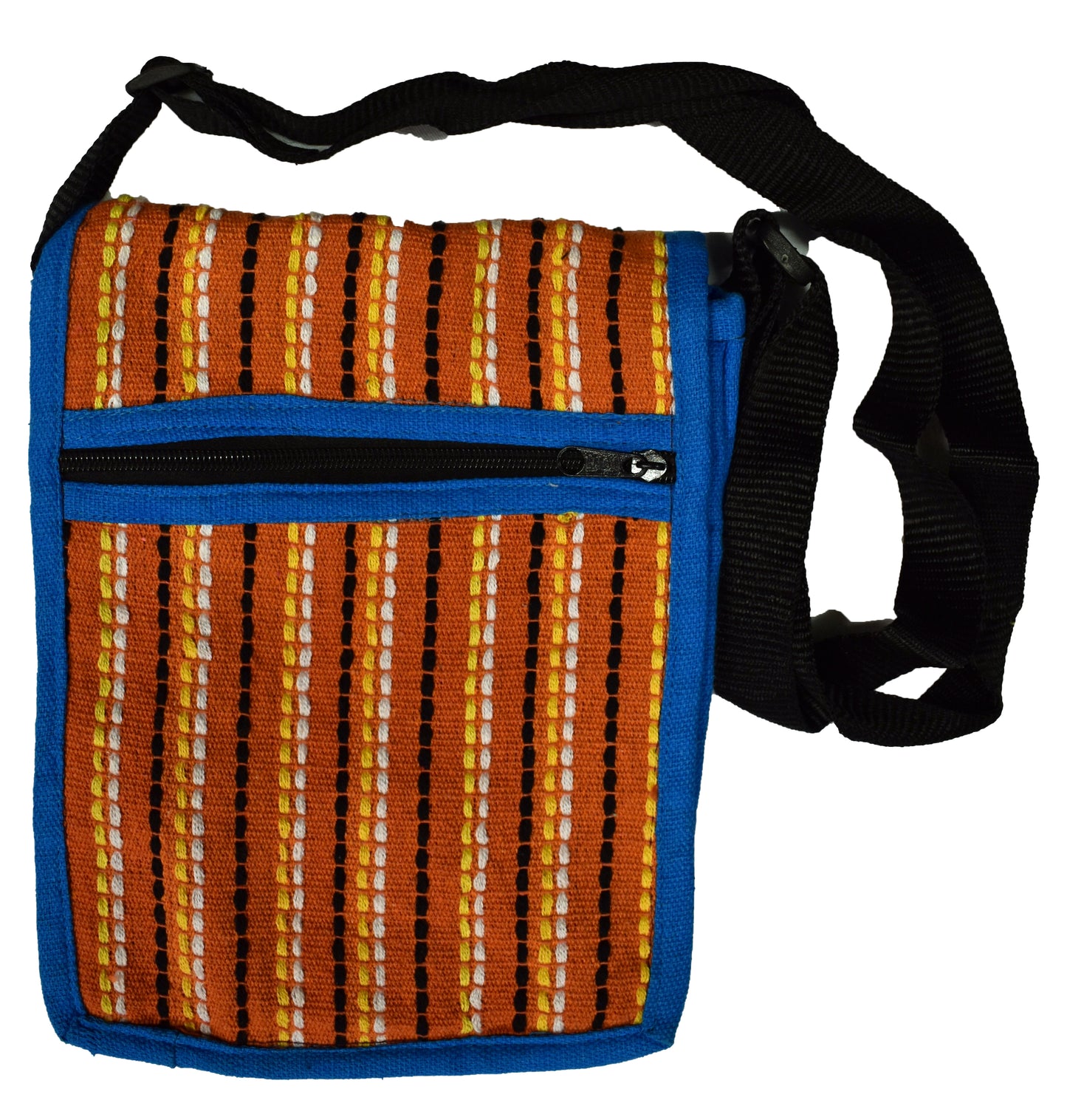 Woven Cotton Shoulder Bag