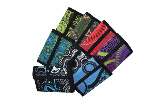 Printed Cotton 4 Pocket Wallet