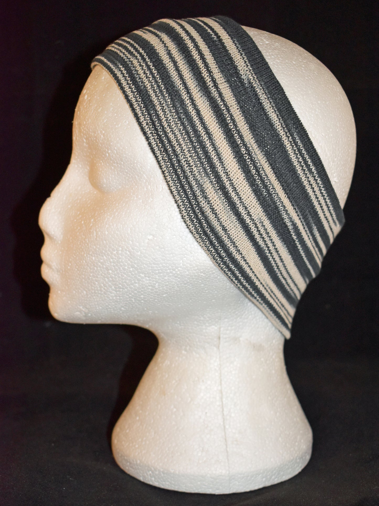 Striped Cotton Hair Band