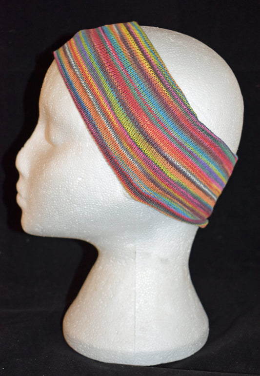Striped Cotton Hair Band
