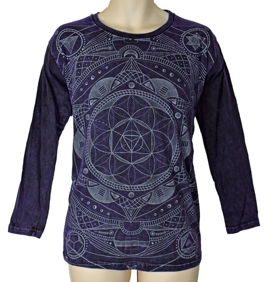 Long Sleeve Circle of Life T-Shirt Top