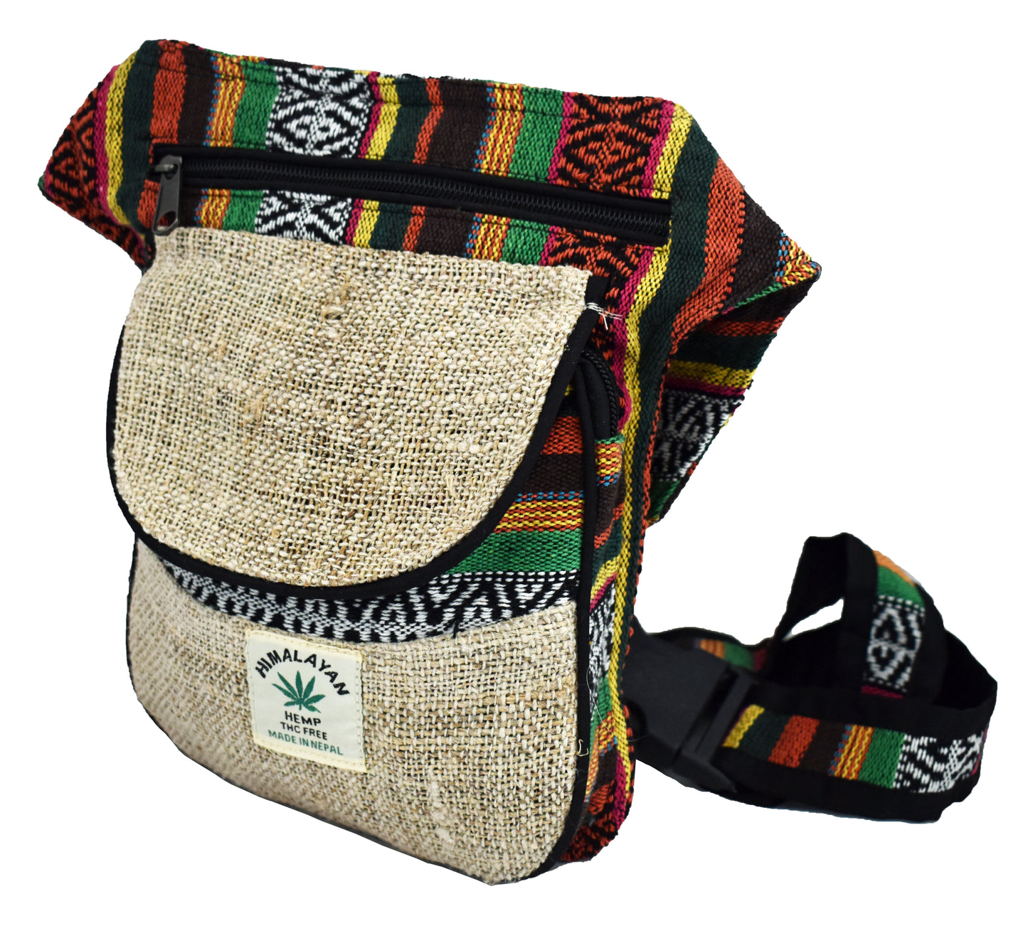 Cotton & Hemp Hip Bag