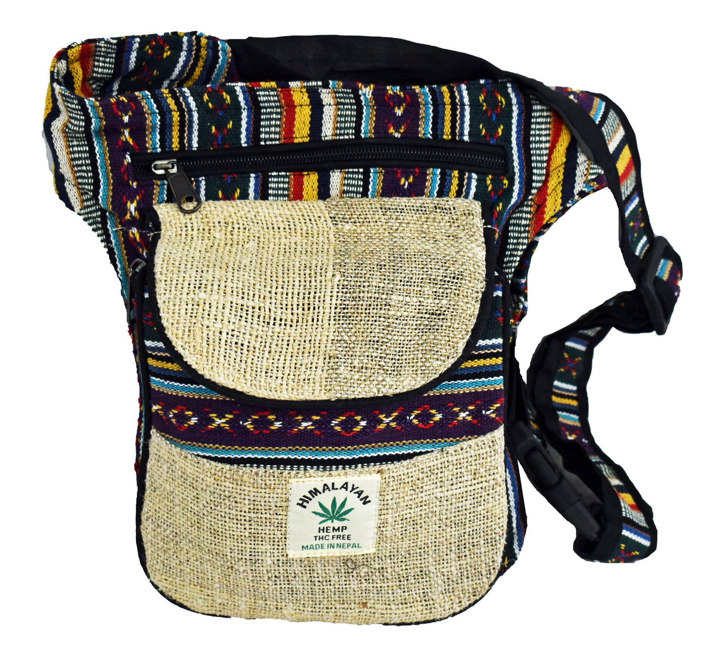 Cotton & Hemp Hip Bag