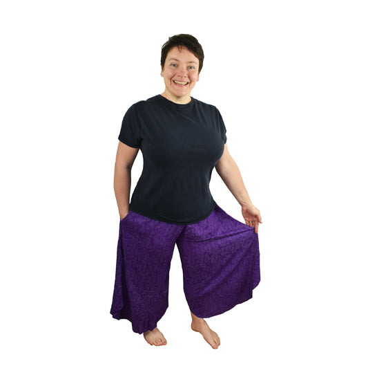 Boho Breeze Wide-Leg Trousers