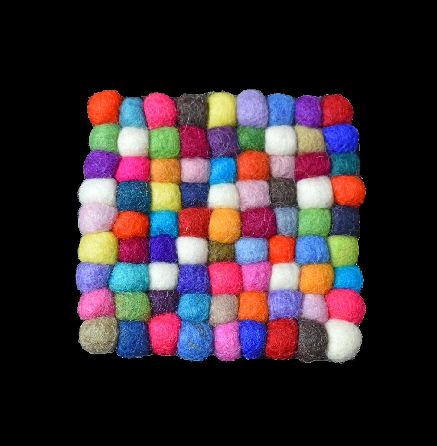 Sqaure Felt Coaster Mat 10cm