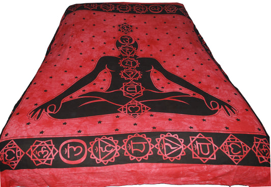 Buddha Chakra Bed Throw