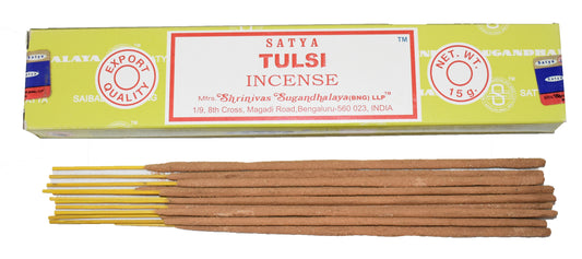 Satya Tulsi Incense 15g 12 Sticks