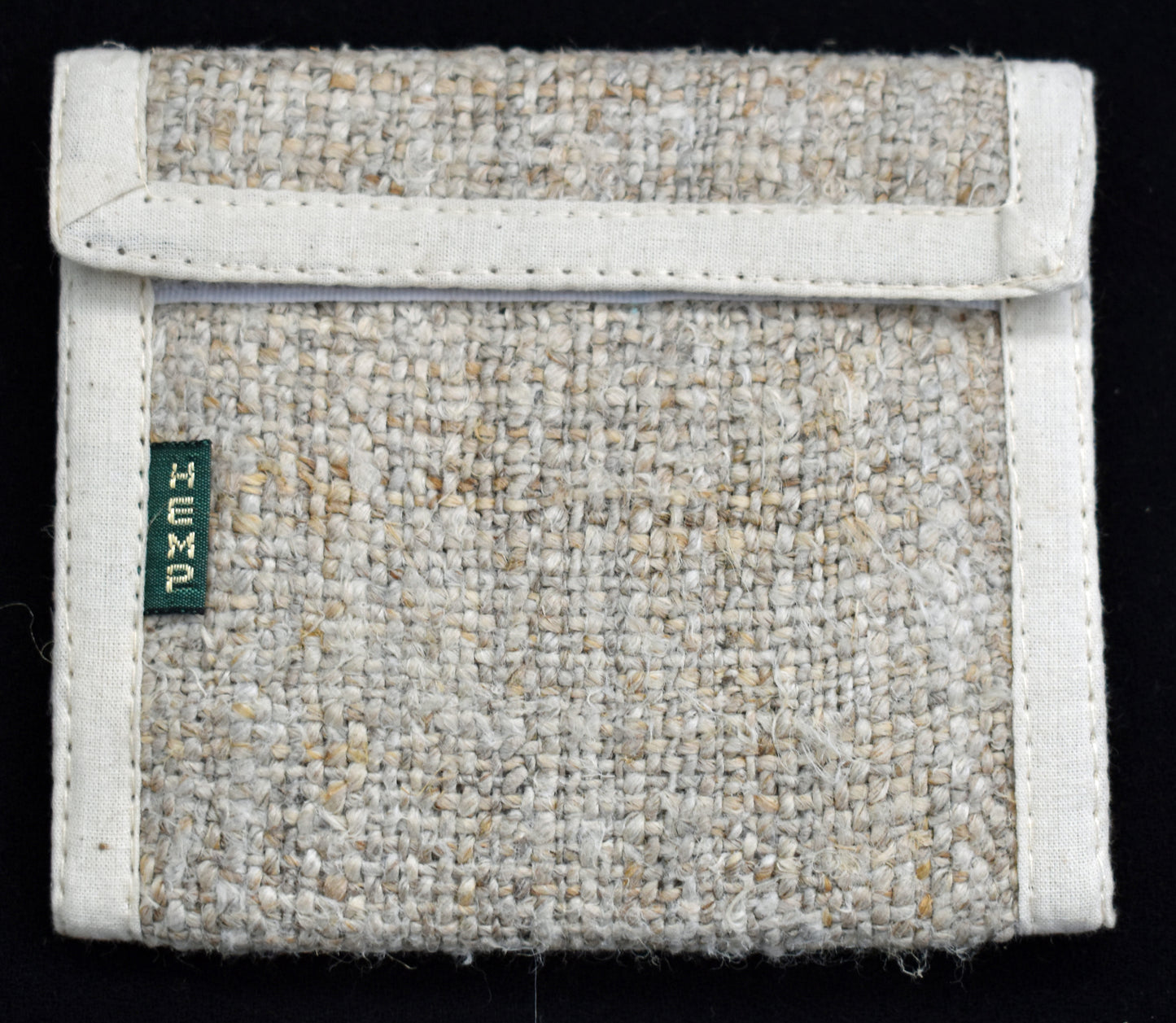 Hemp & Cotton Embroidered Wallet