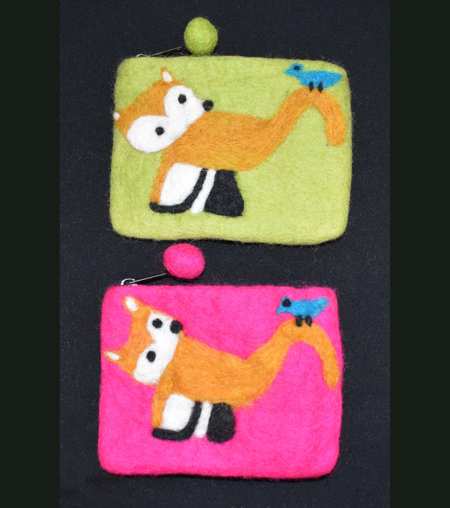Felt Purses - Fox