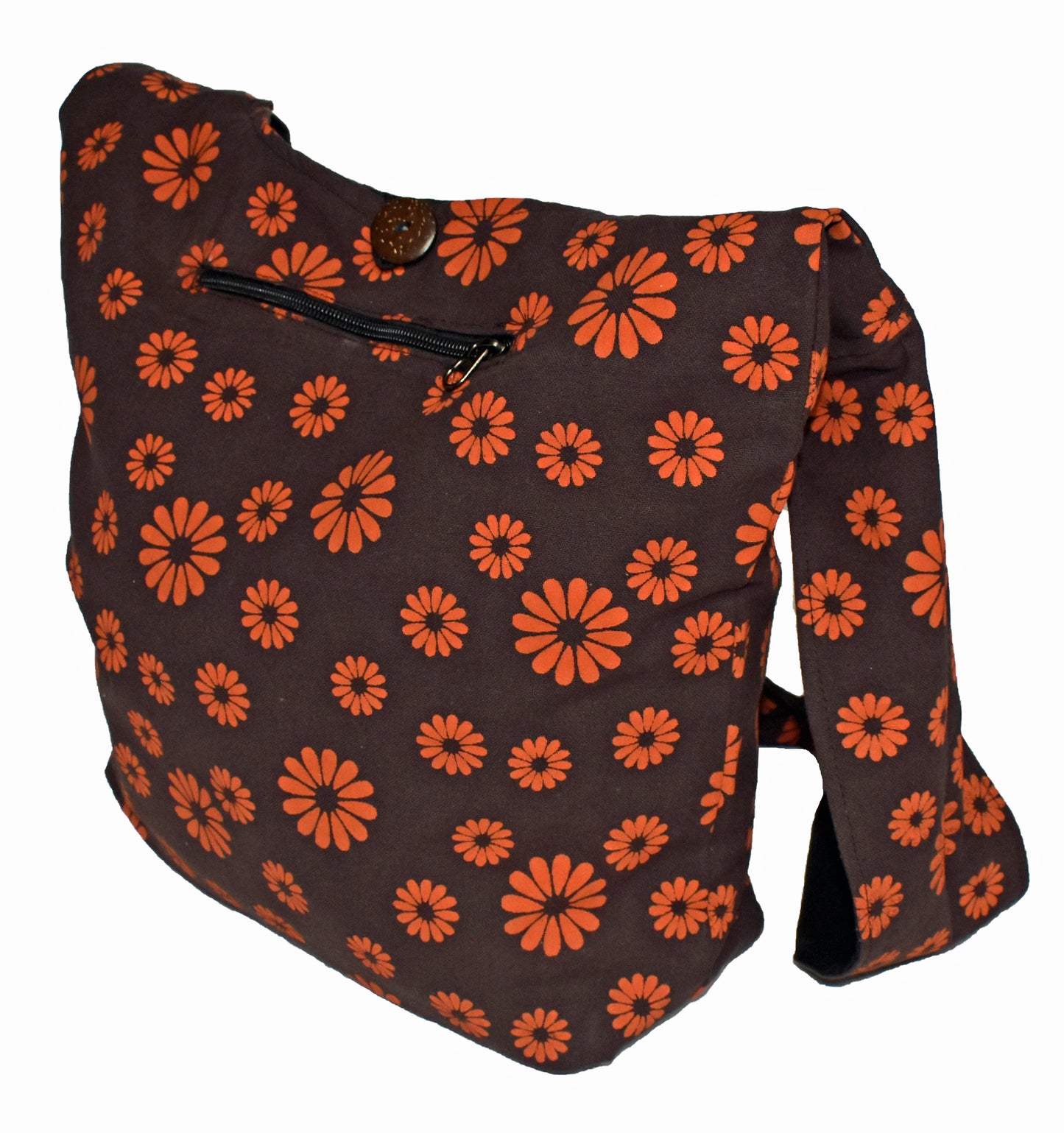 Printed Cotton Saddhu Monk Bag