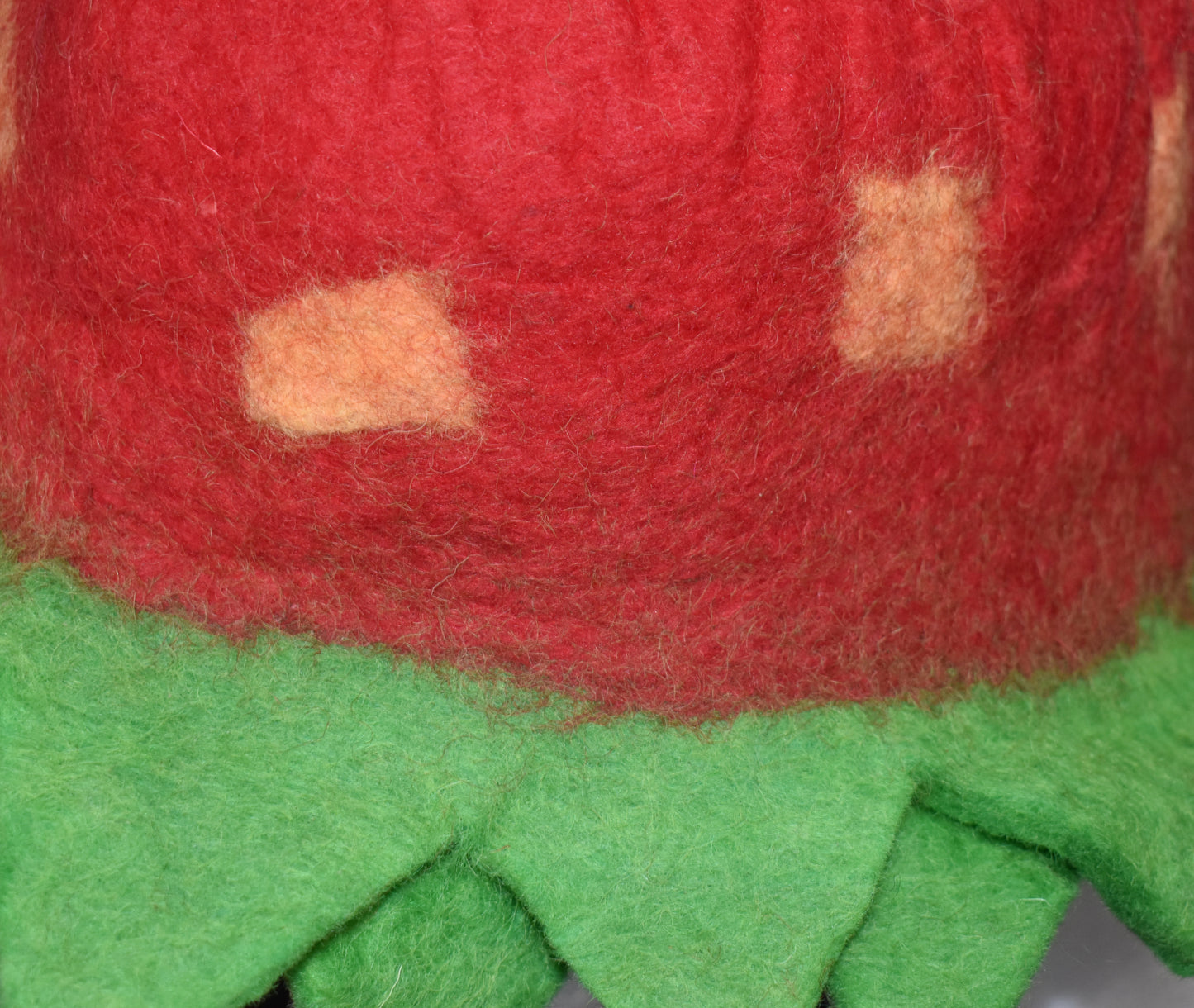 Felt Hat - Strawberry Pixie