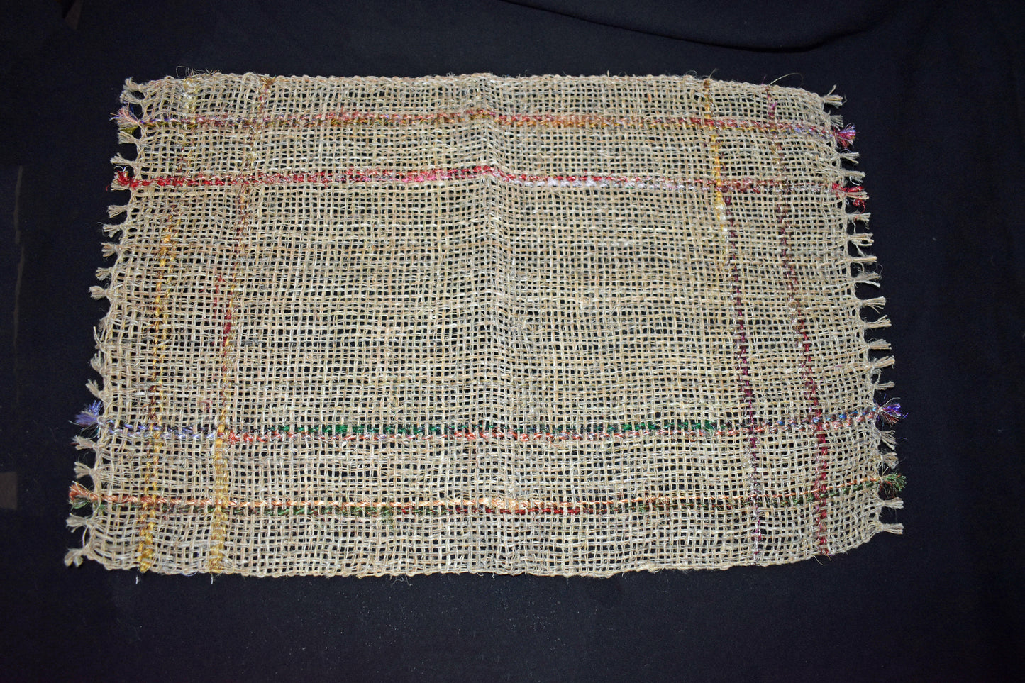 Woven Hemp and Silk Place Mats