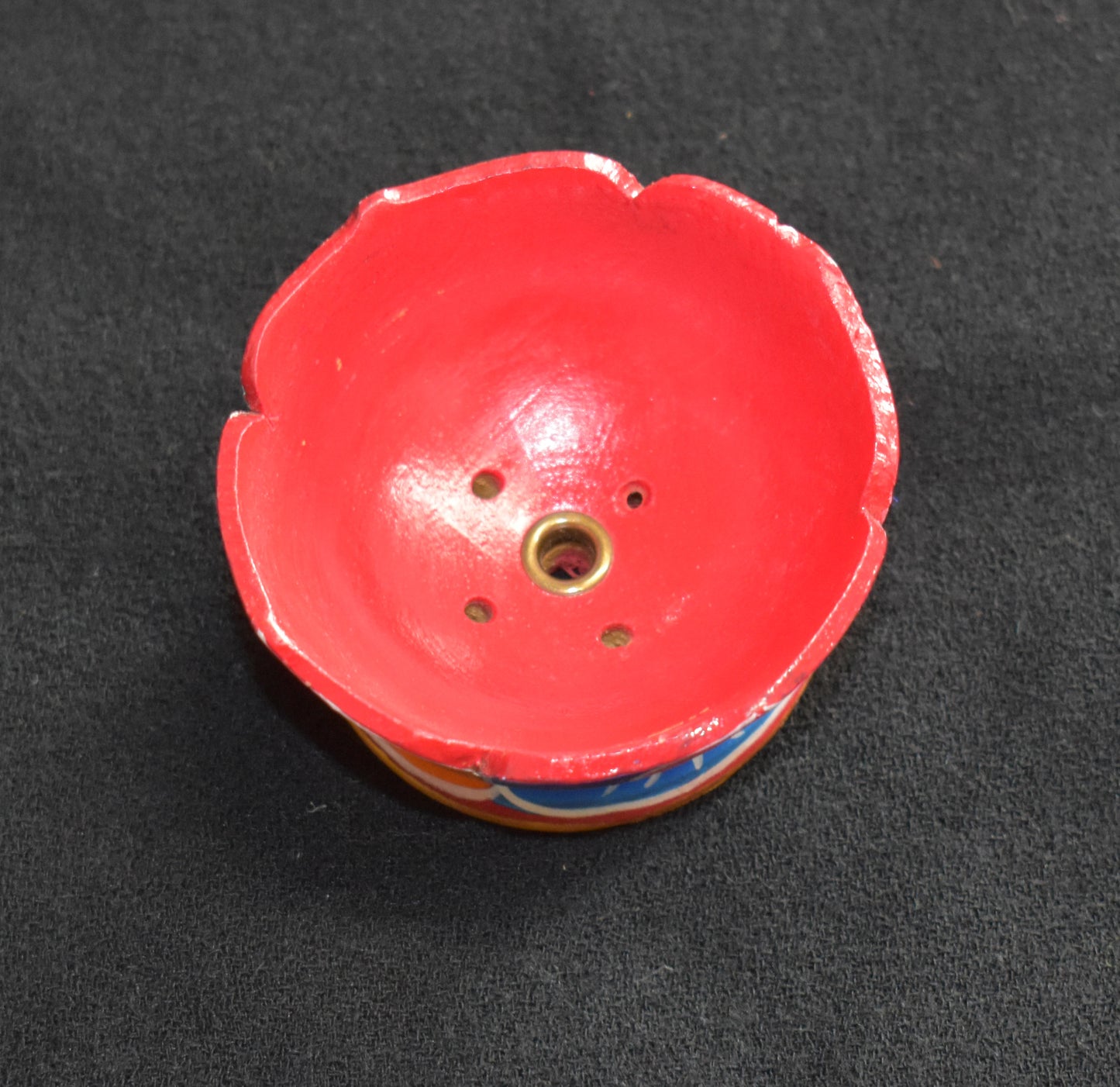 Round Lotus Flower Incense Holder