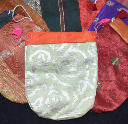 Sari Silk Gift Bags