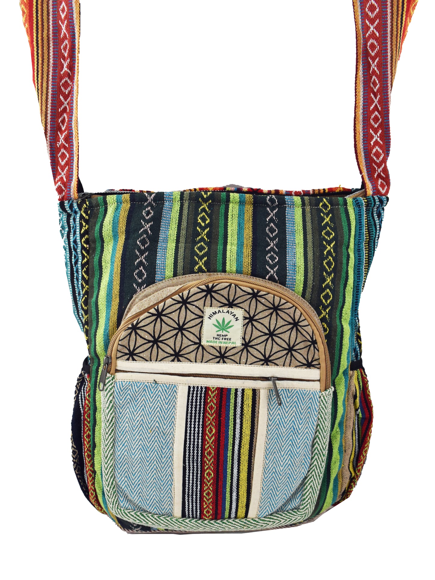 Woven Cotton Saddhu Shoulder Bag