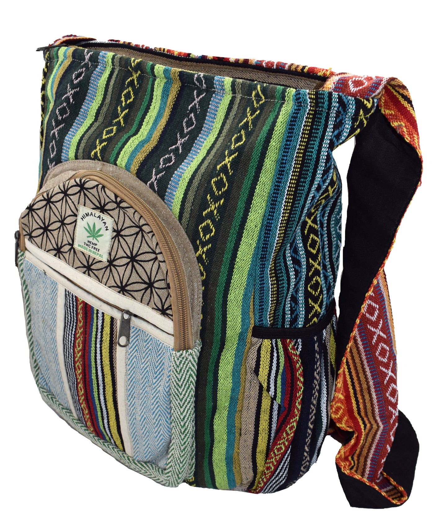 Woven Cotton Saddhu Shoulder Bag