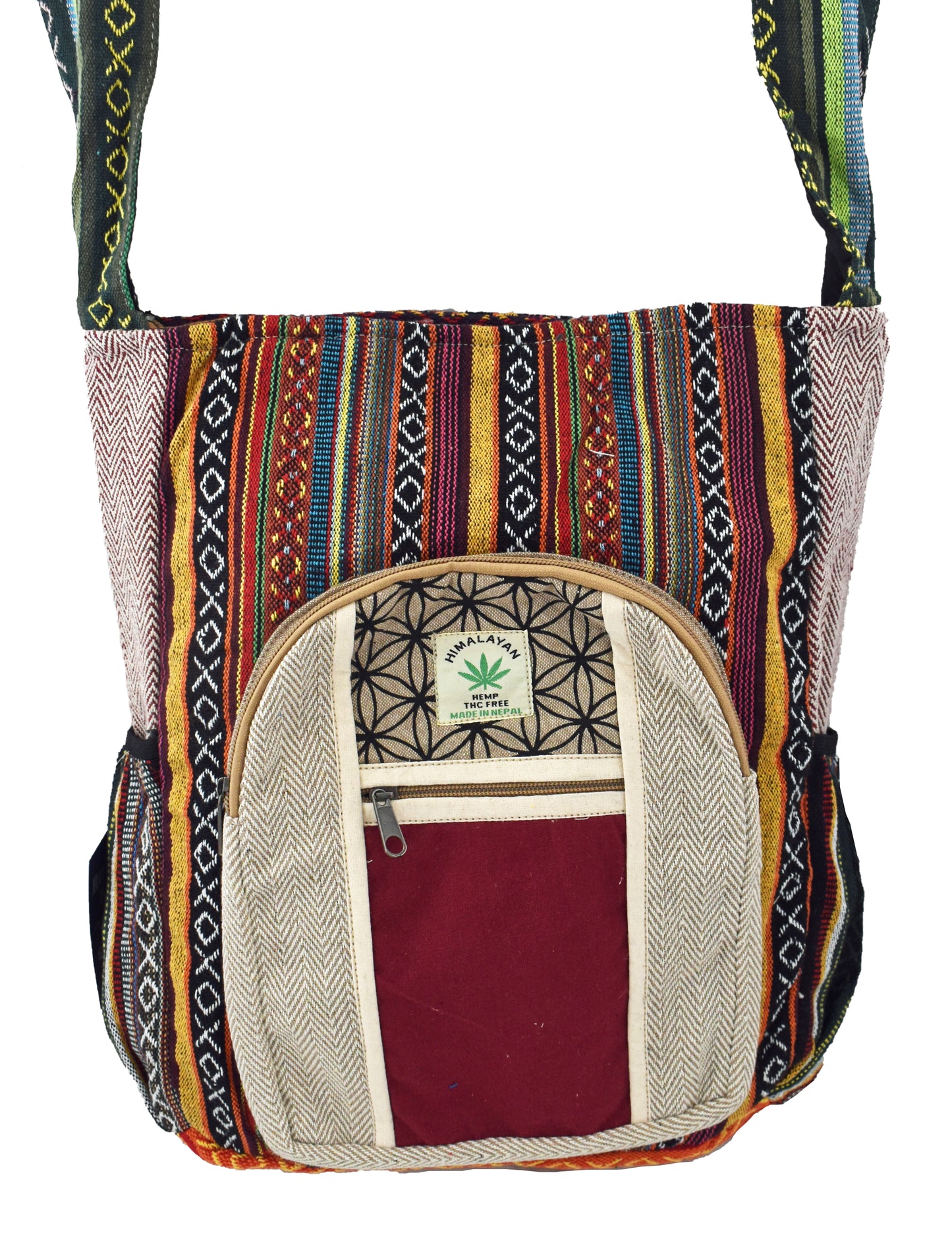 Woven Cotton Saddhu Shoulder Bag