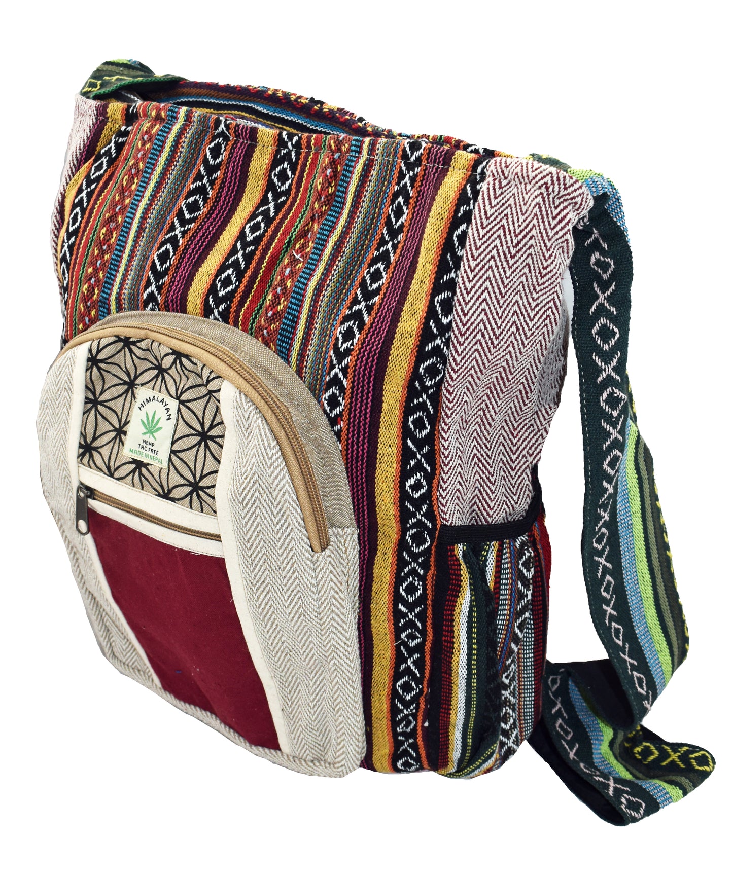 Woven Cotton Saddhu Shoulder Bag