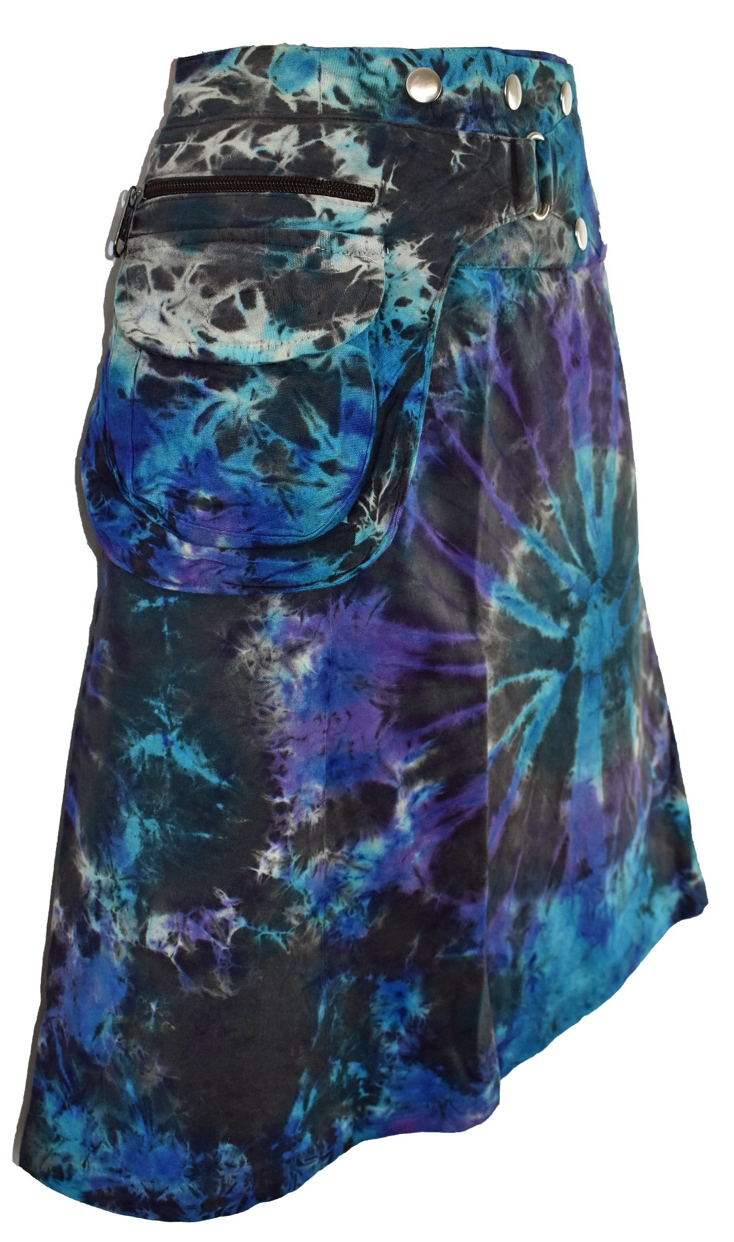 Tie Dye Popper Skirt